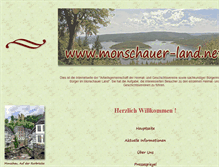 Tablet Screenshot of monschauer-land.net